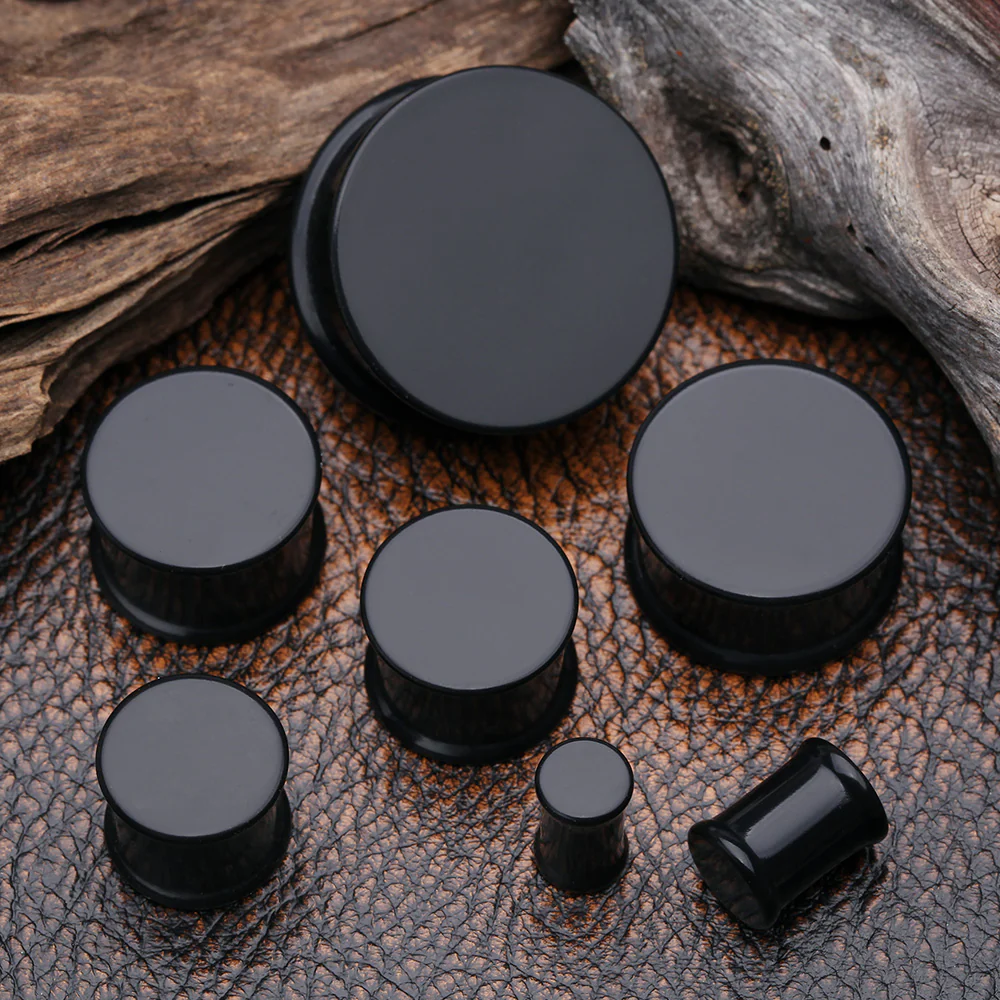 A Pair Of Soft Silicone Double Flared Plug - Image 3